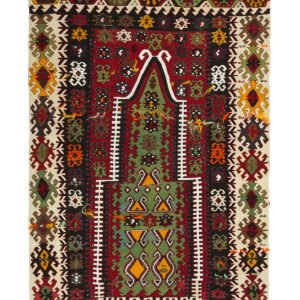 Vintage Turkish Kilim Rug (#U4) 116*220cm - NOMADIC SON